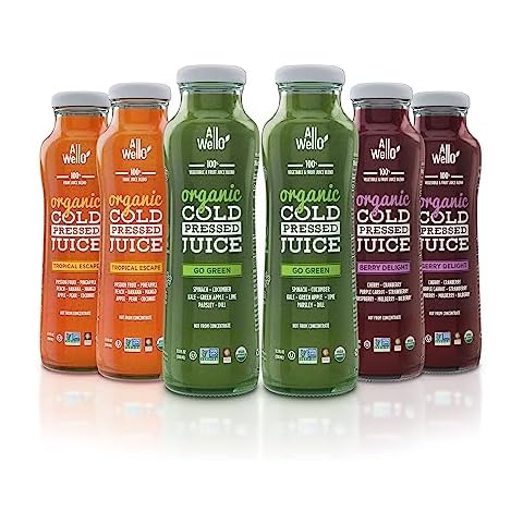 ALLWELLO Organic Cold Pressed Juice Mix Cover