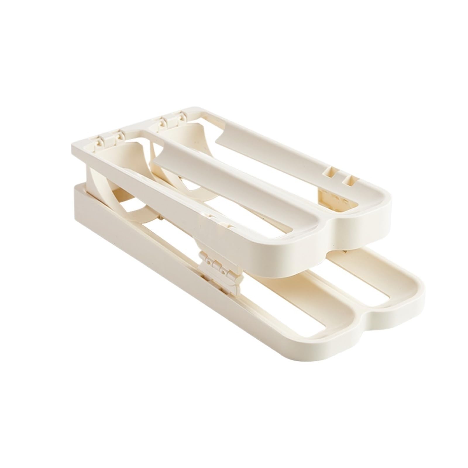 Caja De Almacenamiento De Gran Capacidad For Nevera, Puerta Lateral, Organizador De Huevos, Bandeja For Huevos, Rodillo, Dispositivo De Almacenamiento De Huevos(Shuangpai)