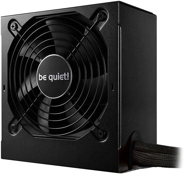 Be Quiet! System Power 650 W, 10 zasilaczy, 80+ brąz, w pełni przewodowy, mocna szyna 12 V, temperatura sterowany wentylator