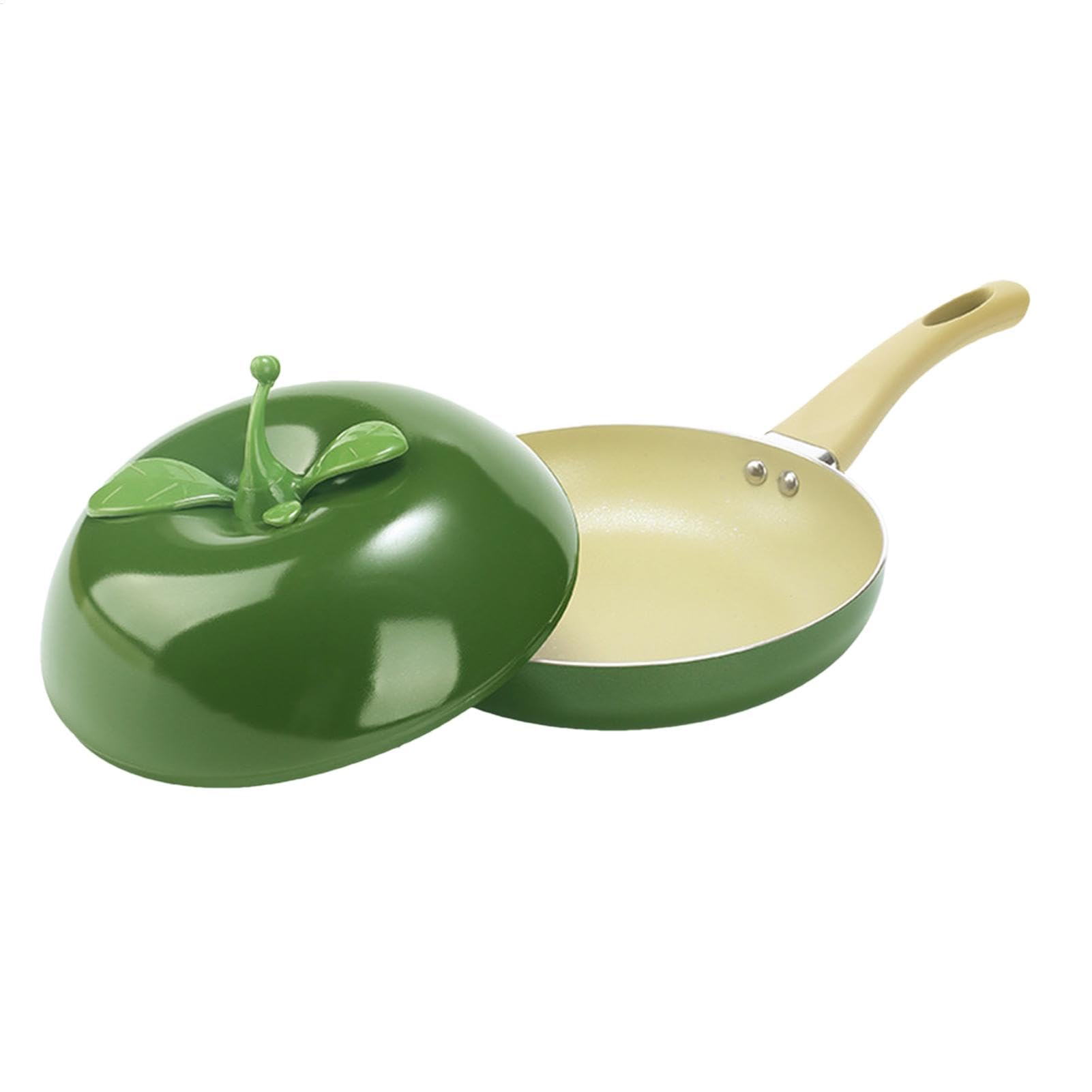 Pentola Per Sugo Con Coperchio Pratico Multiuso Antiaderente A Forma Di | Pentola E Padella Adatte All'Induzione Per Pasta, Spaghetti, Zuppa, Bollitura, Cottura Lenta, Adatto A Piano Cottur