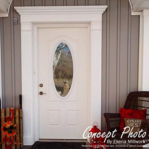 Ekena Millwork Cap06X05X02Rc Capital, 5 3/4"W X 5 1/8"H, White #TOP7