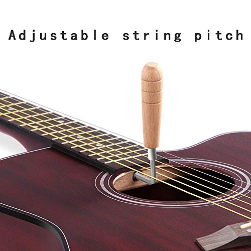 DYB Guitare Classique Version améliorée Kit de démarrage rétro pour débutant Cordes en Laiton Pitch réglable Musique 41… - Les Beatles, Paul McCartney, John Lennon, RIngo Starr, George Harrison DYB Guitare Classique Version améliorée Kit de démarrage rétro pour débutant Cordes en Laiton Pitch réglable Musique 41… – Image 5