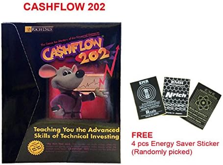 202 Cashflow Board Game Robert Kiyosaki Rich Dad Poor Dad Energy Saver Sticker