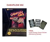 202 Cashflow Board Game Robert Kiyosaki Rich Dad Poor Dad Energy Saver Sticker