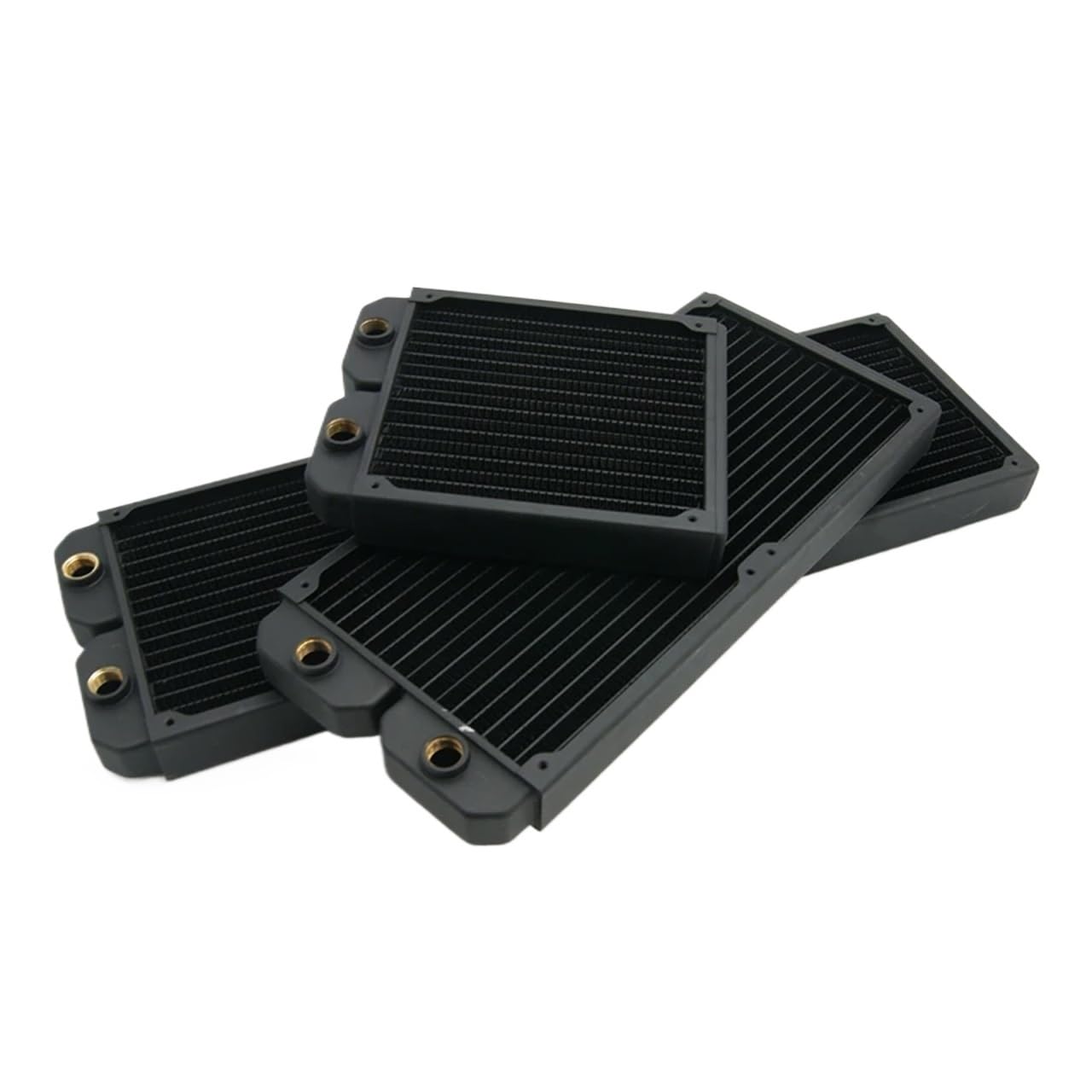 Chłodnica wodna PC, miedziana, 140 mm, 280 mm, 420 mm, płynna woda, procesor, GPU wymiennik ciepła do wentylatora 140 mm (420)
