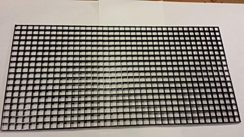 USA Premium Store 12"x24" Black eggcrate Live coral frag plug rack Fish Tank Holder Egg Crate