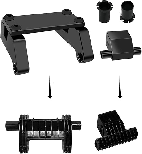 Montura de palanca y horquilla de metal para silla reclinable La-Z-Boy LazyBoy Power Recliners, piezas de repuesto mejoradas, color negro