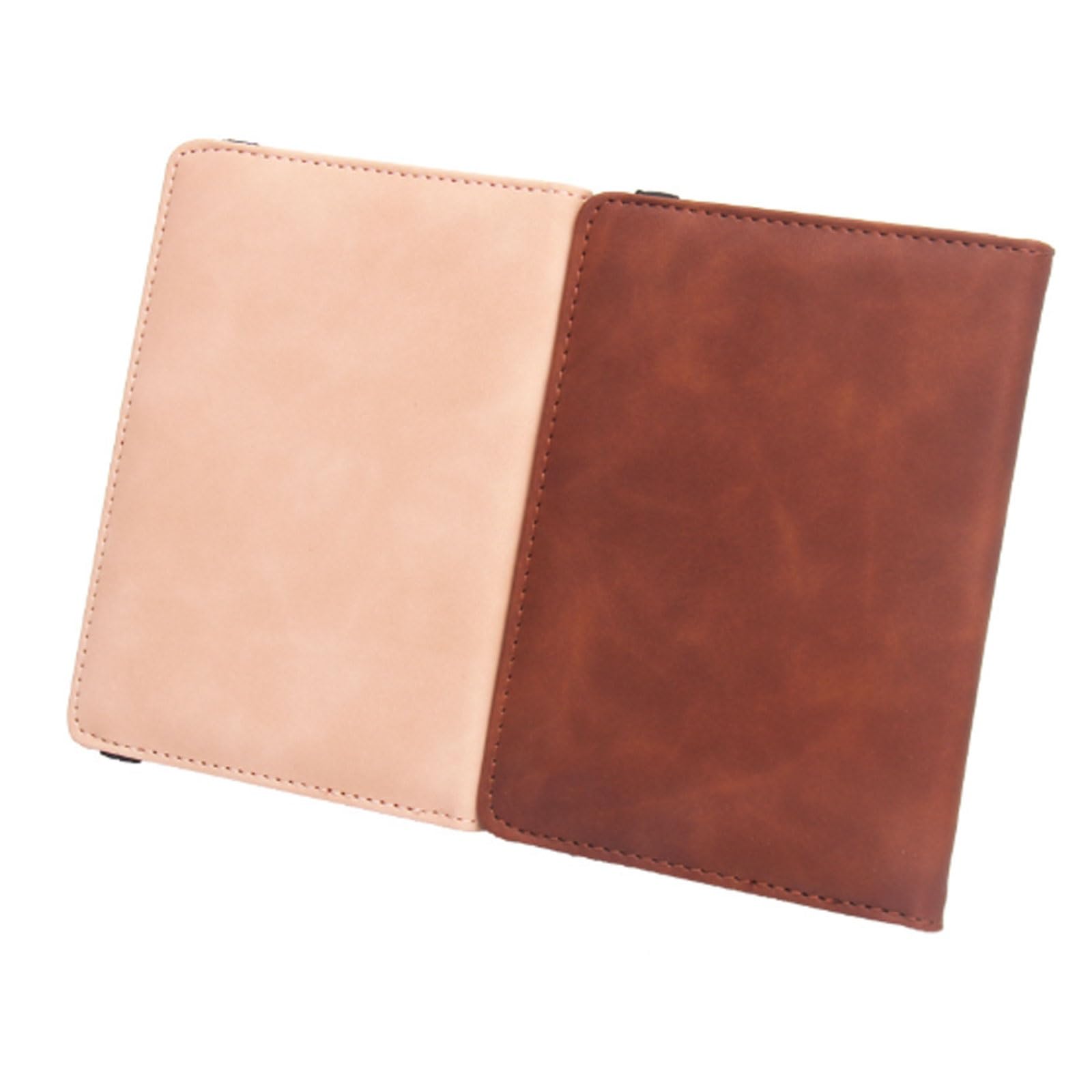 Porta passaporto messicano con fascia elastica multi-card slot anti-magnetico libro biglietto sottile portafoglio da viaggio design compatto, nero, One Size, Stile unico