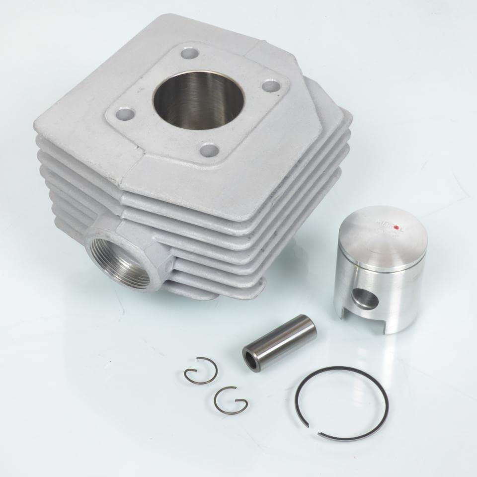 Kit cylindre piston Airsal compatible avec mobylette MBK 51 DAKOTA T6 alu AV10 air / 02140739
