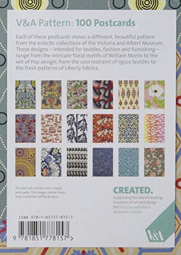 V&A Pattern: 100 Postcards /anglais