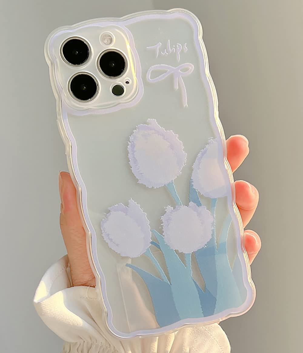 Amazon.co.jp: iPhone 11 Pro Max ケース 可愛い 花柄 クリア クリア  