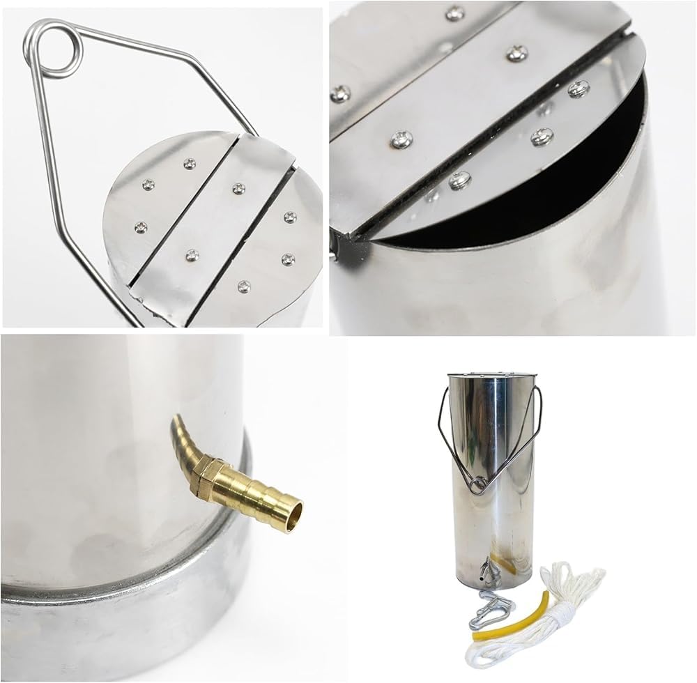 Campionatore regolabile dell'oscillazione del mestolo del campione dell'acqua dell'acciaio inossidabile 3L per il collettore durevole del secchio di campionamento dell'acqua del fiume e del lago