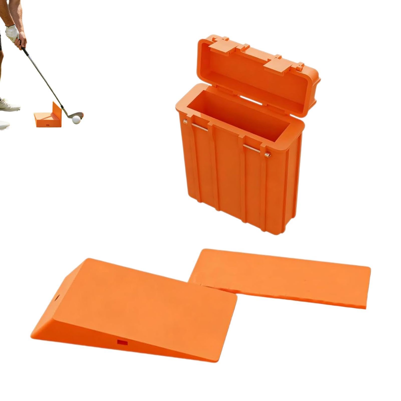 Wedges - Powerful Portable Tools Bright Brick, Portable Golf Training Aid, for Women and Men Indoor Outdoor Practical Sports Game
