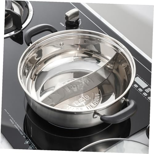 Casserole Deux Compartiments 30 Cm pour Cuisson Simultanée - 8