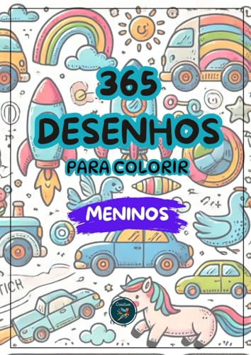 365 Desenhos para Colorir: Meninos