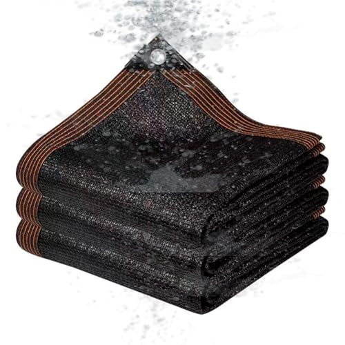 Malla Sombreadora Jardin Red de Sombreado con Ojales Cubierta de Parasol para Exteriores Toldo Vela de Sombra Rectangular Red de Sombra Transpirable para Pérgola, Huerto de Verduras(6.6x19.7ft/2x6m)