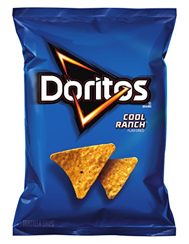 Image of Doritos Cool Ranch Flavored Tortilla Chips, 81 Ounce (Pack of 24)