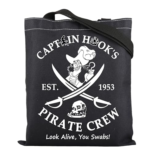 ENSIANTH Captain Crew Tote Bag Magical Kingdom Trip Gift Villain Gang Shoulder Bag Cruise Vacation Gift (Captain bag)