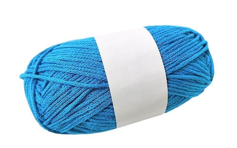 Fil coton creux anti-nœuds pour kit crochet et bricolage facile