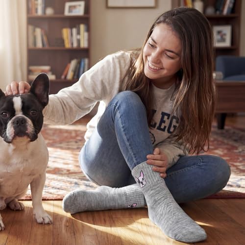 Image of Eurzom 10 Pairs Socks Womens Crew Elastic Ankle Length Cotton Socks Aesthetic Cute Lightweight Low Cut Gifts for Women