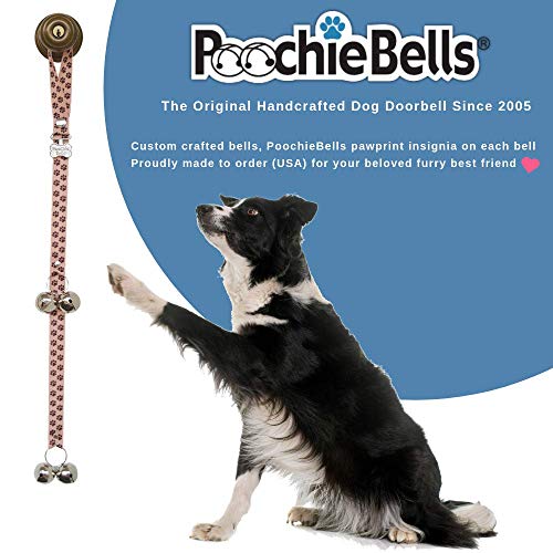 Poochiebells Dog Bells Toilet Training, Dog Bell for Door Potty Training, Barking Dog Doorbell - Image 3