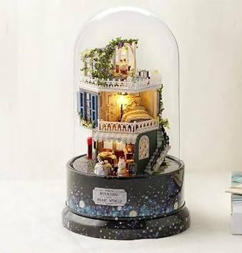 Miniature Wizardi Roombox Kit - Look for A Star Dollhouse Kit