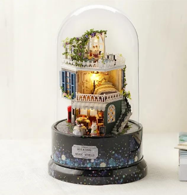 Miniature Wizardi Roombox Kit - Look for A Star Dollhouse Kit