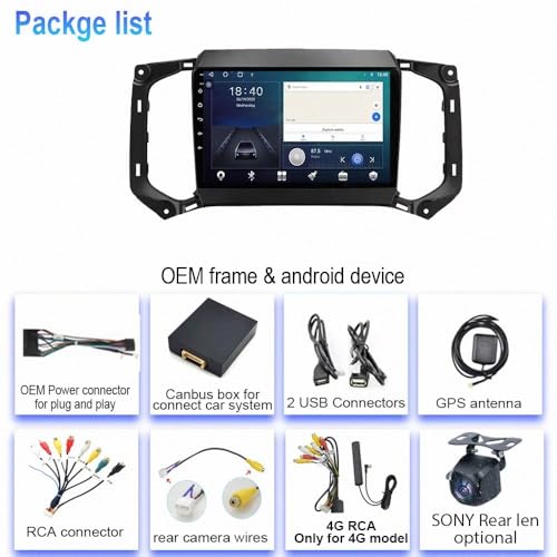 Navegación GPS y Bluetooth 2 DIN para Dodge Caliber 2009-2013 con Android Auto inalámbrico 7