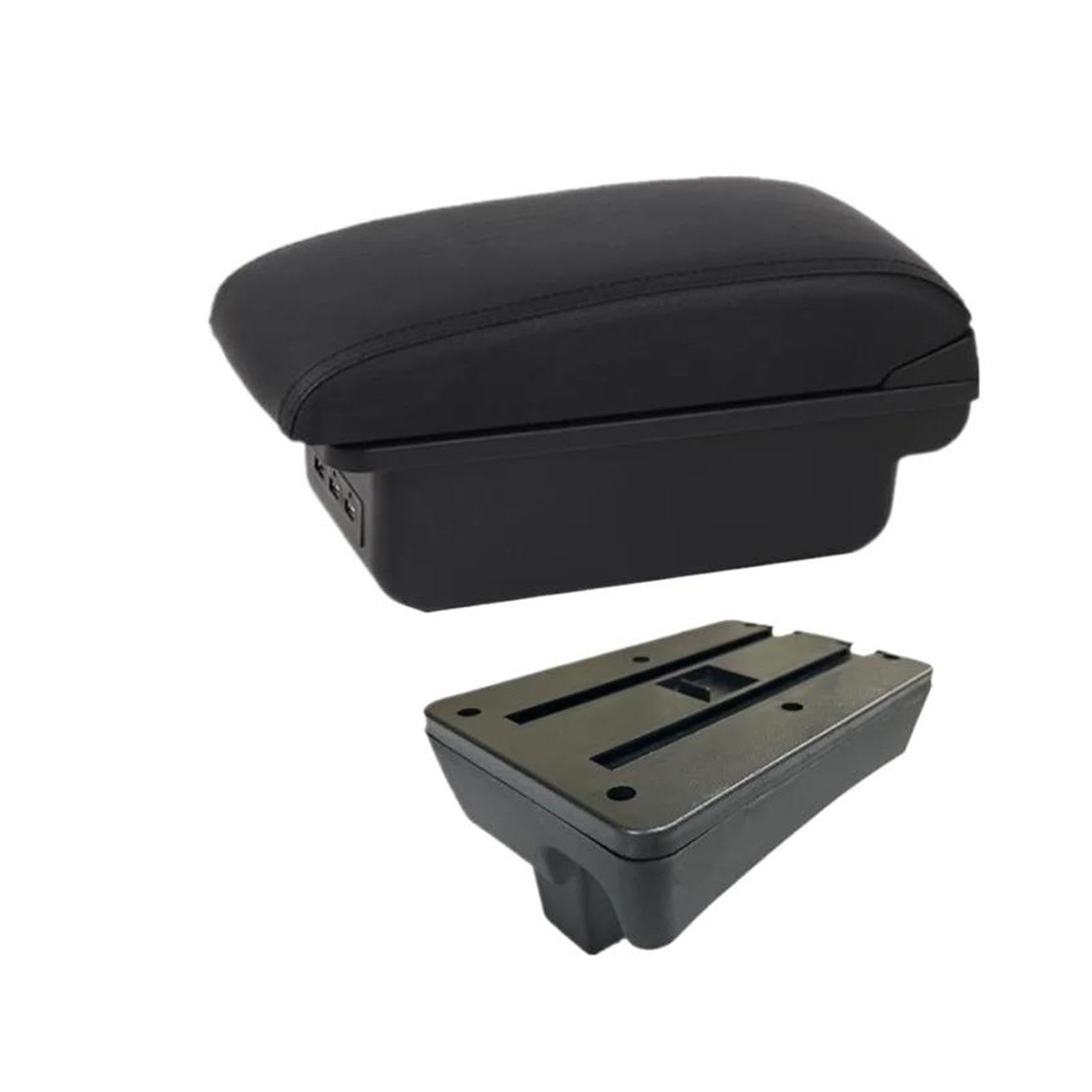 para Peugeot 307CC 307 Caja Almacenamiento Reposabrazos Coche