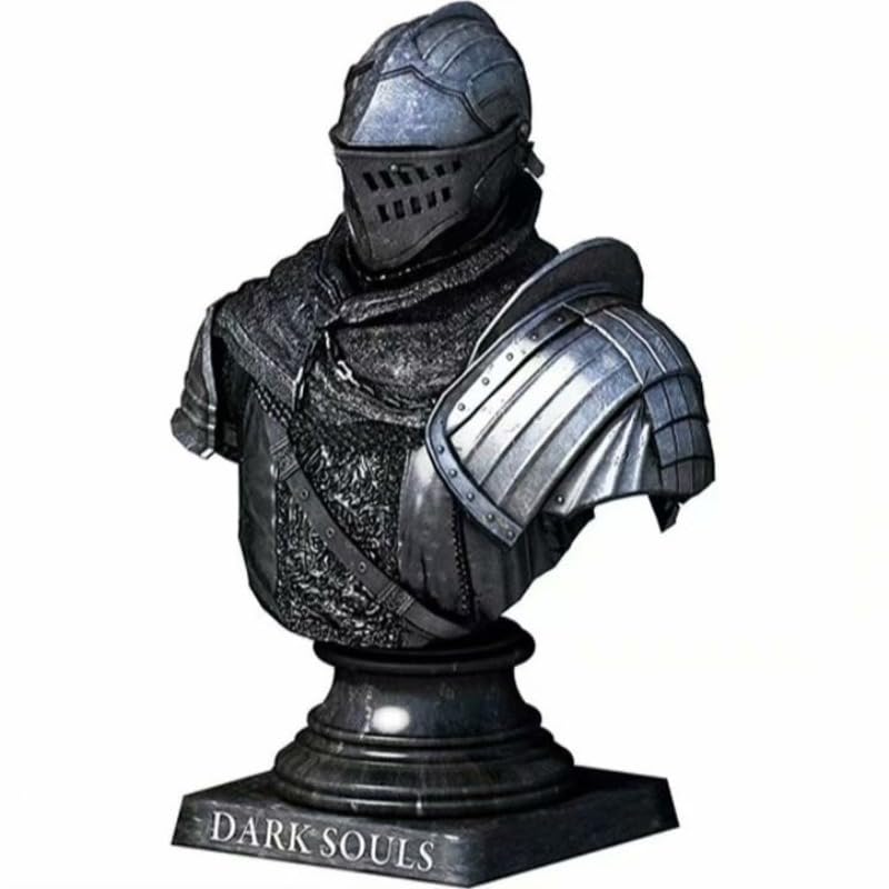 REOZIGN Figura Busto Dark Soul, Figuras de anime Dark Soul Bust 7 cm/2.8 Pulgadas, Modelo de Personaje de PVC, Artesanía para los fanáticos del anime, Regalos