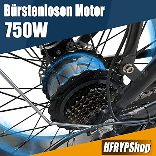 Elektrofahrrad E-Bike Klapprad 20 Zoll | S-Pedelec Mit 15AH 48V Lithium-Batterie Range:60-90KM | 80N.m Bürstenlosen Motor | 4.0 Fat Tire Faltbare E Bike Herren mit Gasmodus/PAS-Modus/Cruise-Modus – Bild 5