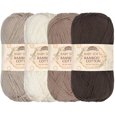 JubileeYarn Baby Soft Bamboo Cotton Yarn Pack Cover