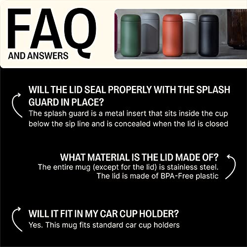 Fellow 16 oz Carter Move Travel Mug, Vacuum-Insulated Stainless Steel Travel Coffee Mug - Image 4