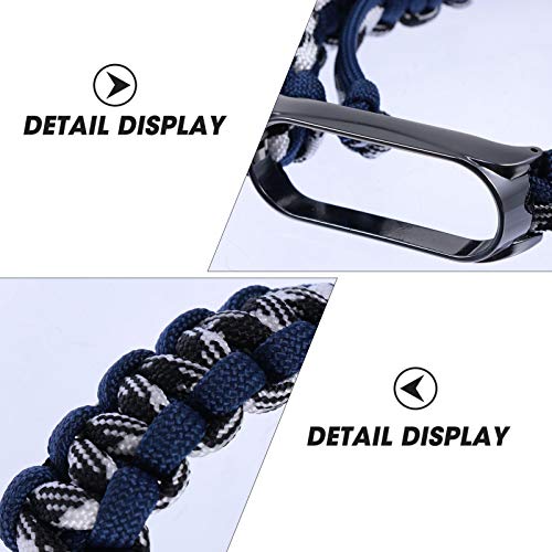 ULTECHNOVO Relógio Criativo Pulseira Pulseira de Liga de Zinco Compatível para Xiaomi 5