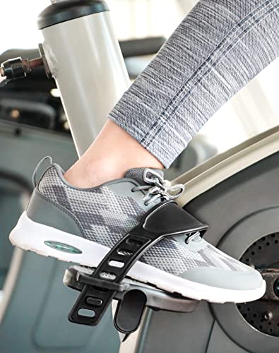 QWORK® 2 Paar Heimtrainer Pedal Straps Universal Pedalriemen Länge...