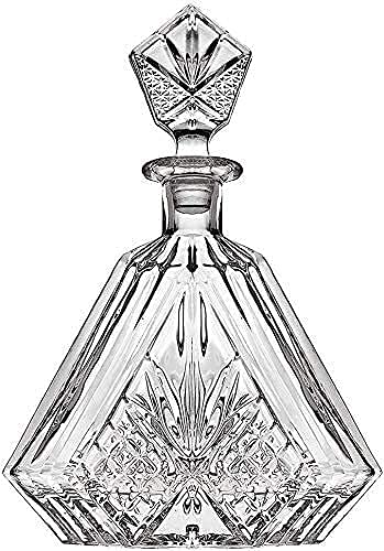 Karafset Whiskykaraf Wijnkaraf Whiskykaraf En Glazen Set, Bourbon, Likeur, 5-Delig, 100 %Kristal Met Geschenkdoos, Solide En Stabiele Karaf Perfect Cadeau - Afbeelding 6