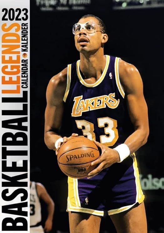 Amazon カレンダー バスケのレジェンドたち Basketball Legends 2023 バスケットボール ジョーダン