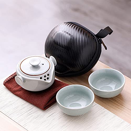Service à thé en porcelaine chinoise avec théière, tasses, bol, cérémonie, service en porcelaine