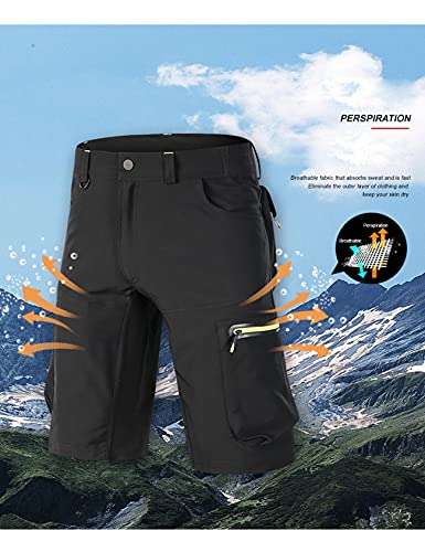 Pantalones ciclismo hombre verano secado rápido miniatura 3