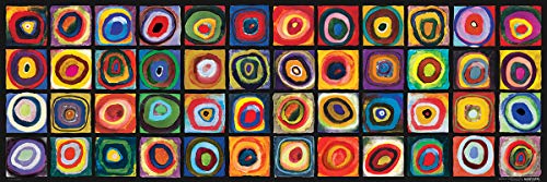 EuroGraphics Color Squares Panoramic por Wassily Kandinsky Rompecabezas de 1000 piezas (6010-5443) miniatura 2