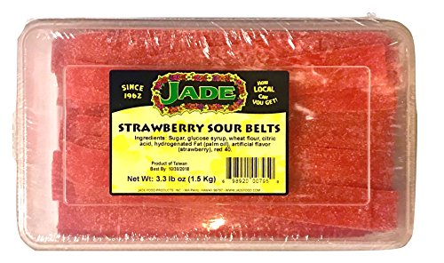 Jade Hawaii Barra gomita sour fresa 3.3 lb miniatura 1