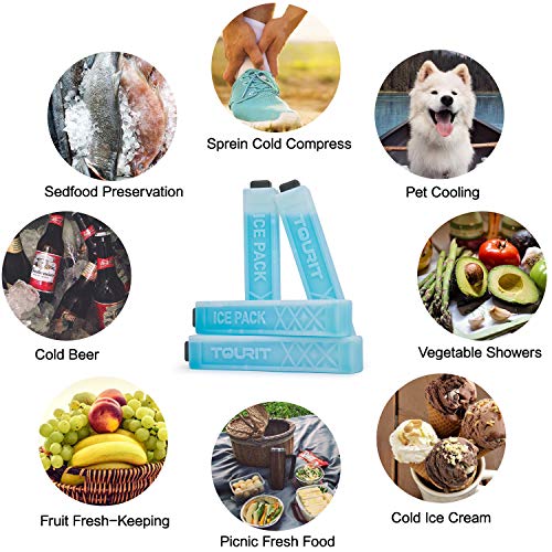 Tourit TR2401001AN-FUS-X Ice Packs For Coolers Reusable Long Lasting Freezer Packs thumb #3