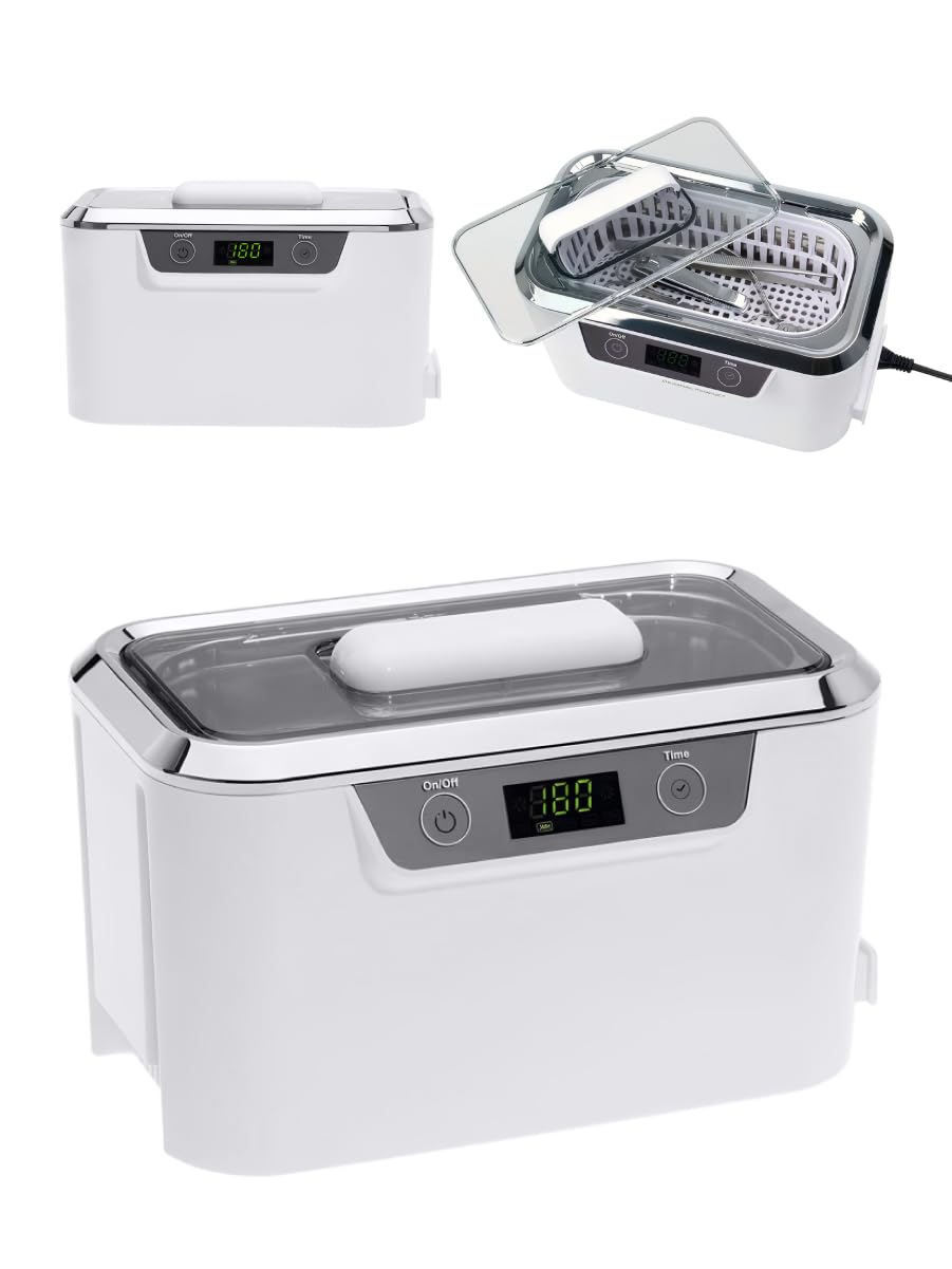 Nail Tool Sterilizer Codyson CDS-300 UltrasonicProfessional Cleaner for Nail Sets, Cuticle Nippers, Scissors, Bits – Ideal for Salons & Home Manicure Use-image-3