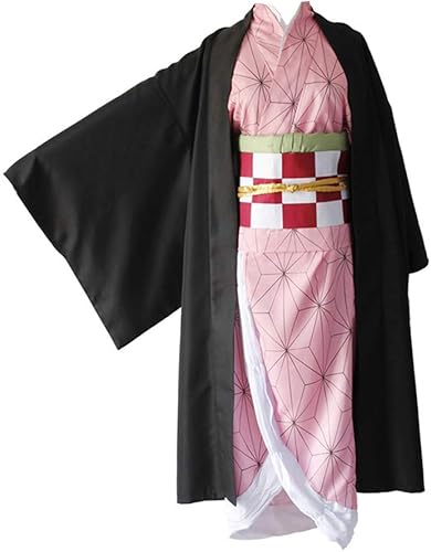 Miniatura 2 de Anime Demon Slayer Kimetsu No Yaiba - Disfraces de cosplay de Nezuko Kamado Kimonos