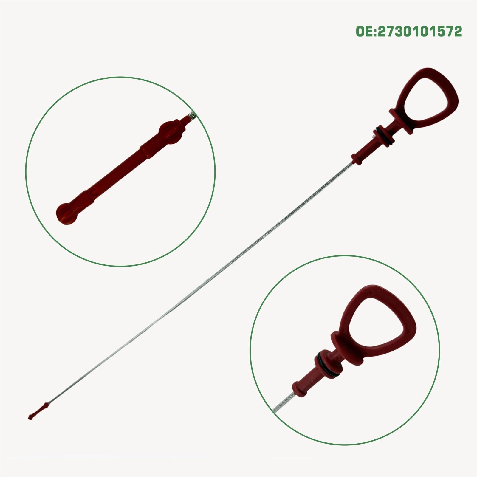 Asta livello olio Motore Compatibile Con Benz Per W164 Per W463 Indicatore Di Livello Di Visualizzazione Dell'astina Di Livello A2730101572 2730101572
