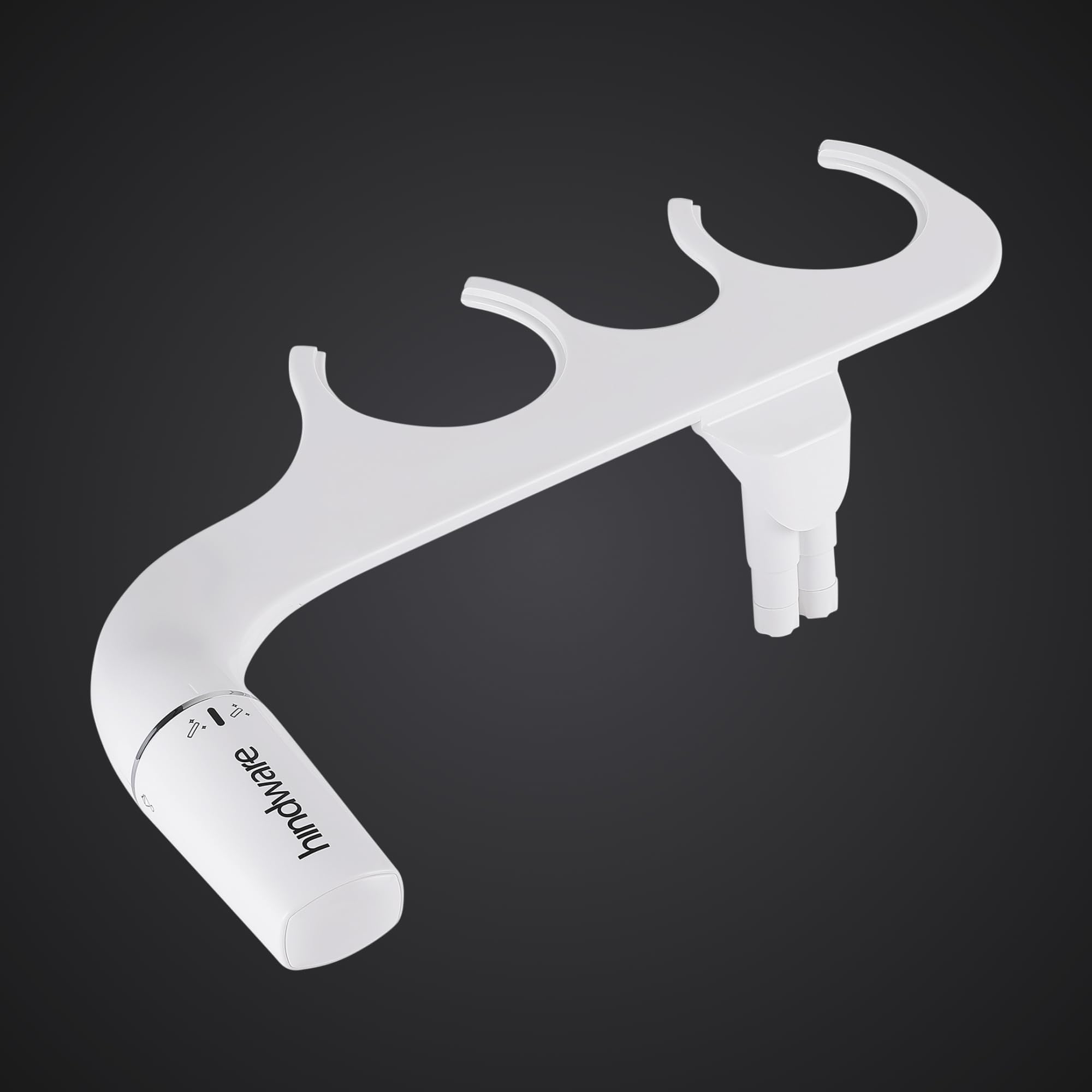 - Bidet Attachment with Handle | Easy Clean - B6 | One-Knob Control | Adjustable Water Pressure | Dual Nozzle for Rear & Female Cleaning | Self Cleaning Nozzle