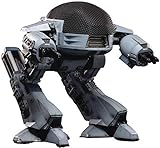 Hiya Toys Robocop (1987): ED209 (with Sound) 1:18 Scale Action Figure, Multicolor