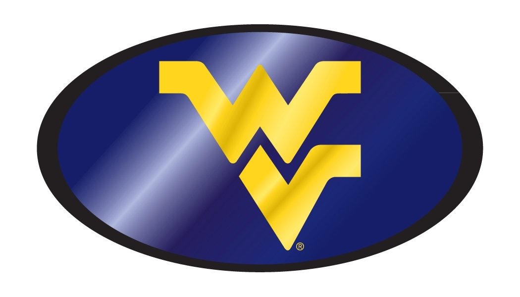 WVU WEST VIRGINIA Mountaineers Mirrored 2