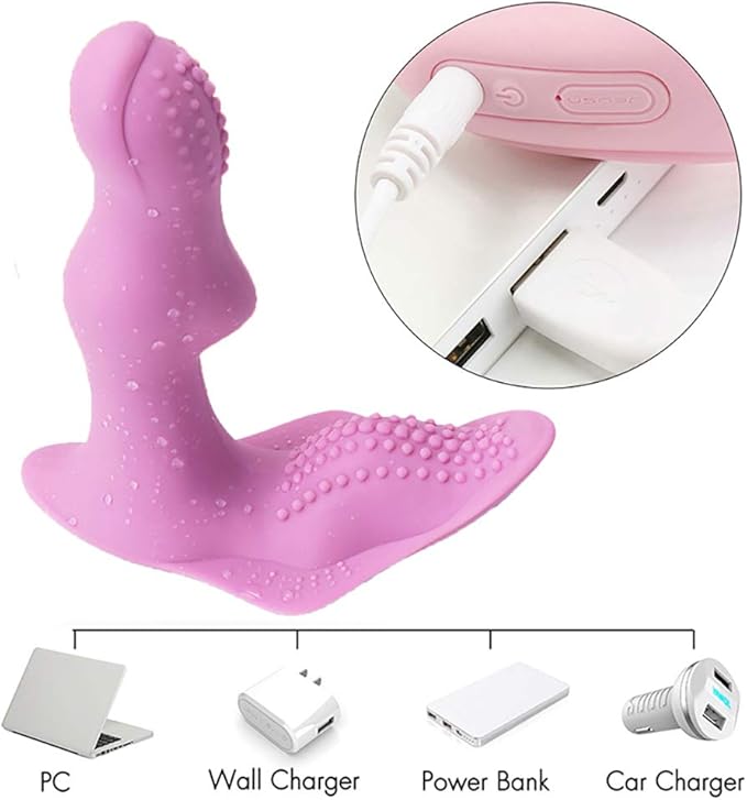 Vibrador clitoris consolador portátil,mando a distancia ...