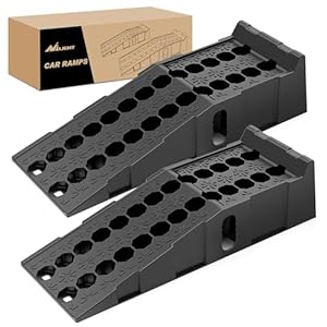 Nilight 92318B Autorampen Kunststofframpen 2er-Set